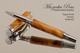 Hand Made Rollerball Pen made from Maple with Chrome finish