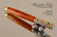 Handmade Rollerball Pen Handcrafted from Tulipwood with Chrome & Gold finish.  