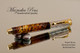 Super Nova Resin Chrome and Gold Rollerball