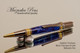Art Deco Handmade Ballpoint Pen Sodalite TruStone
