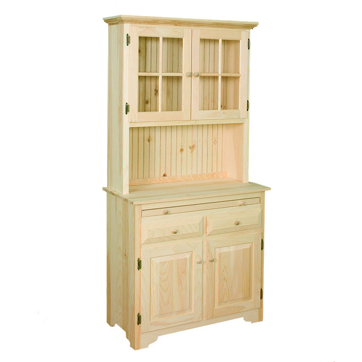 Country Kitchen Server With Hutch