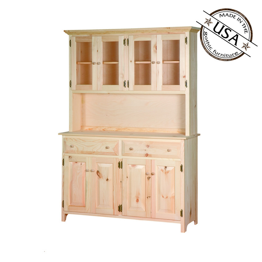 Large Kitchen Buffet Server and Hutch