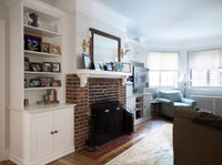 CUSTOM - White Built-In Wall Unit With Bed CUSTOM - White Built-In Wall Unit With Bed