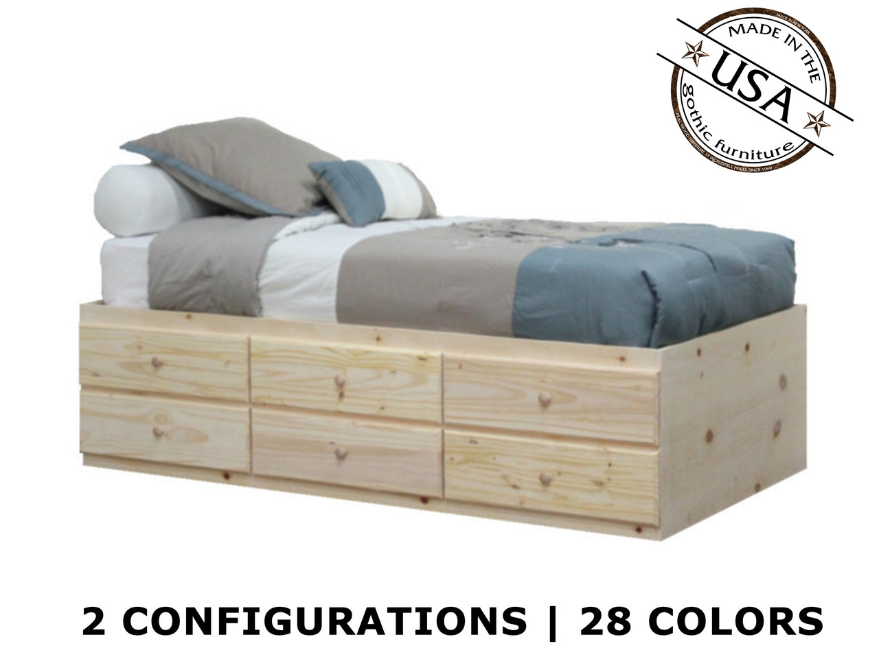 extra long twin storage bed with 6 drawers extra long twin storage bed with 6 drawers