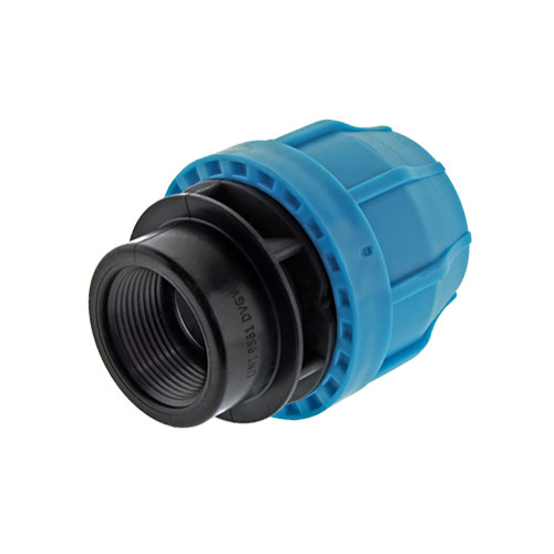 11/2" IPS Compression x 11/2" Female Threaded Transition FPT Hdpe