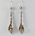 Sterling Silver Lily Earrings
