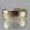  Brass Synclastic Textured Cuff Bracelet
