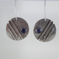 Iolite Sterling Silver Earrings