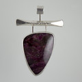 Eudialyte Argentium Silver Pendant
