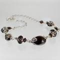 Wire Wrapped Smokey Quartz Necklace