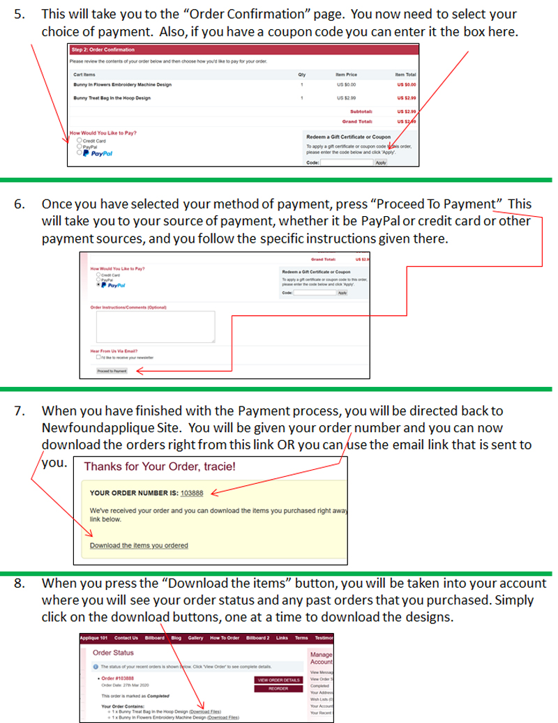 How To Order/Payment