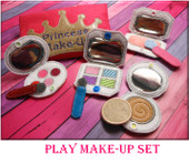 In the Hoop Princess Play Make Up Embroidery Machine Design Set