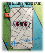 In The Hoop Mummy Phone Ipod Embroidery Machine Design