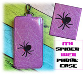 In The Hoop Spider Phone/Ipod Case Embroidery Machine Design