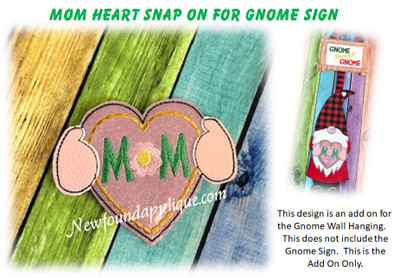 This is the listing for the MOM Heart Snap On only.
Other pieces are sold in separate listings. 