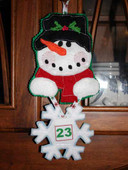 Christmas Countdown Snowman