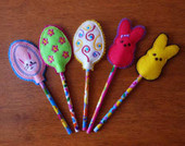 In the Hoop Easter Pencil Topper Set