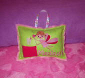 Tooth Fairy Embroidery Tooth Pillow