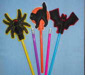 Scary Critter Pencil Topper Set