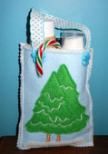 Christmas Tree Gift Bag In the Hoop Design