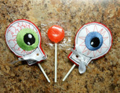 In The Hoop Eyeball Lollipop Holder Embroidery Machine Design Set