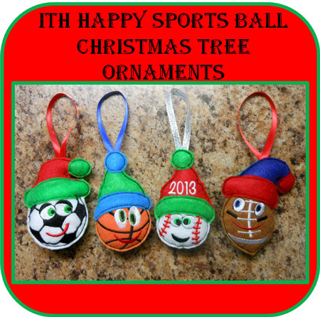 NFA Sports Ball Coaster Embroidery Machine Design Set