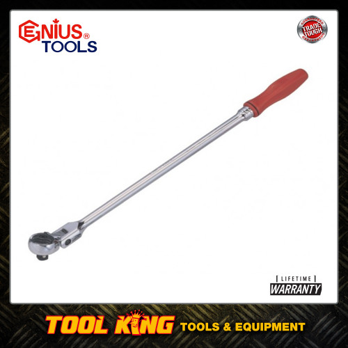 Extra Extra Long Ratchet handle 650mm with flex head GENIUS