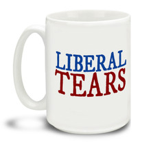 Donald Trump supporters are a special breed! Let 'em Cry it all out with this durable, dishwasher and microwave safe Liberal Tears mug . Big 15-ounce ceramic coffee mug has comfortable 4-finger handle.