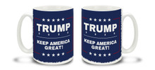 Donald Trump supporters are a special breed! Get ready to Make America Great Again with this durable, dishwasher and microwave safe red Donald Trump mug . Big 15-ounce ceramic coffee mug has comfortable 4-finger handle.