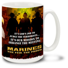 United States Marines God's Job - 15oz. Mug