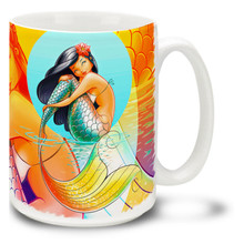 Happy Princess Mermaid - 15oz. Mug