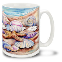 Seashells Beautiful Shells - 15oz. Mug