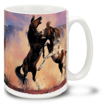 Range Wars Horses - 15oz Mug