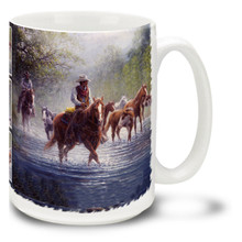 Rocky Creek Colts Horses and Cowboys - 15oz Mug