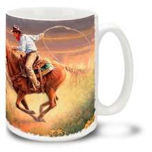 Hot Pursuit Cowboy - 15oz Mug