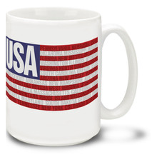America's States United States Flag  - 15oz Mug