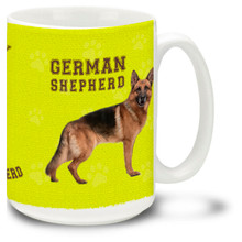 German Shepherd - 15oz Dog Mug