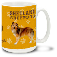 Shetland Sheepdog - 15oz Dog Mug