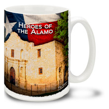 Heroes of the Texas Alamo - 15oz Mug
