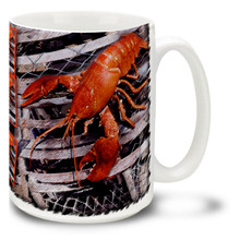 Coastal Lobster Trap - 15oz Mug