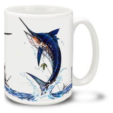 Saltwater Fishing Favorites Marlin - 15oz Mug