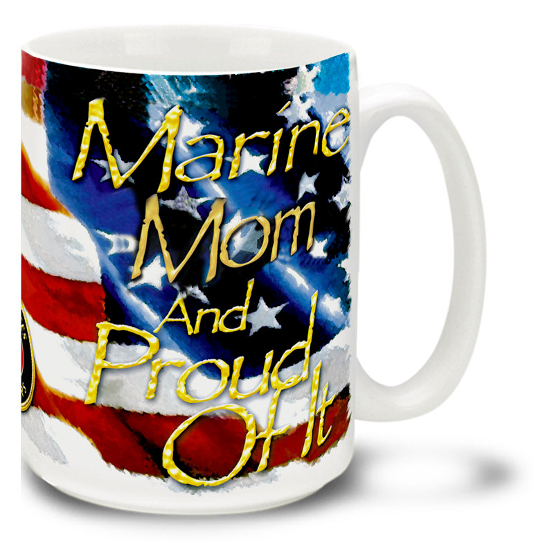 marine mom coffee mug