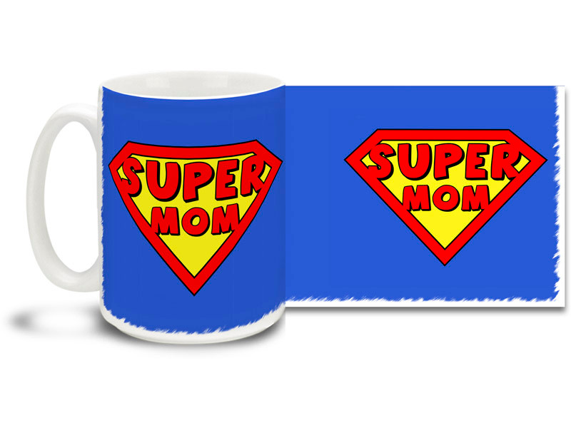super mom mug