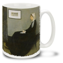 Whistler's Mother - James McNeill Whistler - 15 oz Coffee Mug