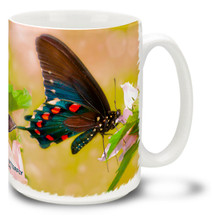 Blue Swallowtail Butterfly - 15 oz Mug