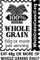 100% Whole Grain - 50 grams of whole grain per serving