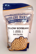 Yellow Soybeans, Organic 15 oz