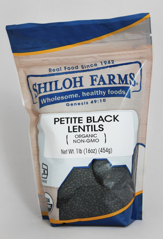 Shiloh Farms Organic Petite Black Lentils
