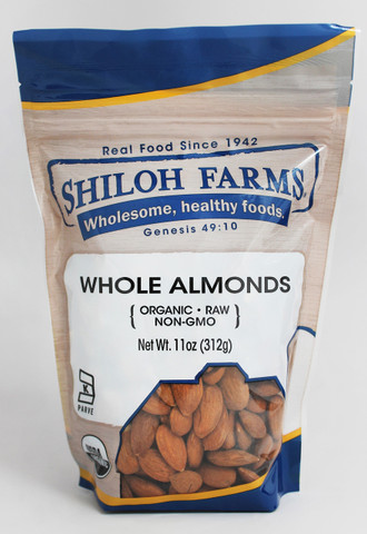 Shiloh Farms Organic Whole Raw Almonds