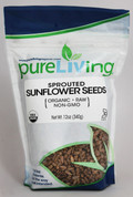 PureLiving Sprouted Sunflower Seeds / Organic, Kosher, Non-GMO, Raw